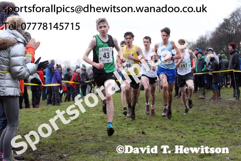 Mens under-17s Northern Cross Country, Knowsley Safari Park. Photo: David T. Hewitson/Sports for All Pics